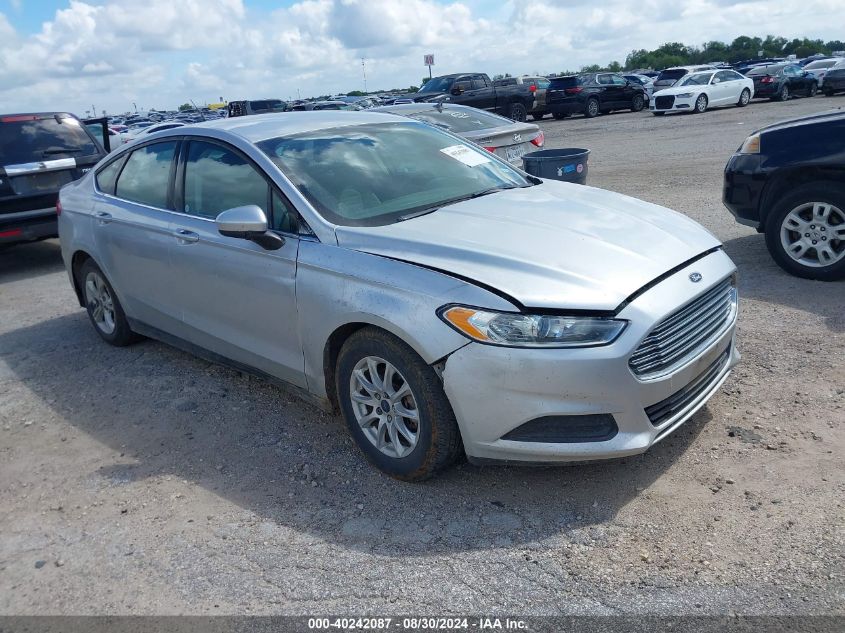 2016 FORD FUSION S - 3FA6P0G78GR350825