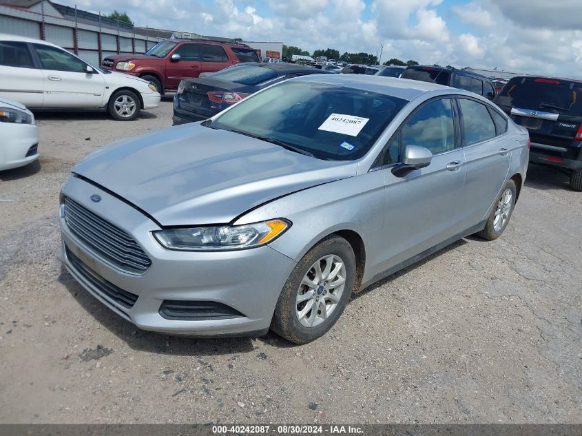 2016 FORD FUSION S - 3FA6P0G78GR350825