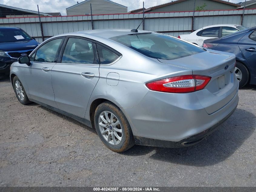 2016 FORD FUSION S - 3FA6P0G78GR350825