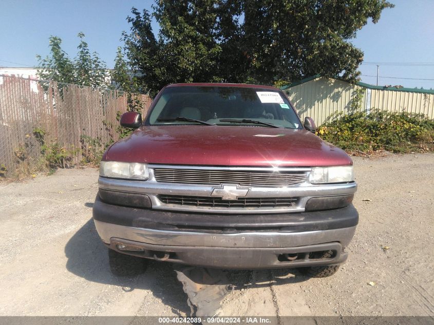 2001 Chevrolet Tahoe Lt VIN: 1GNEK13T81J290776 Lot: 40242089