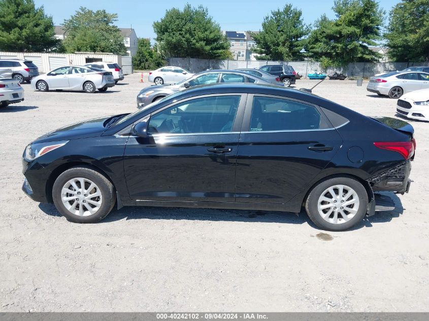 2022 Hyundai Accent Sel VIN: 3KPC24A60NE158015 Lot: 40242102