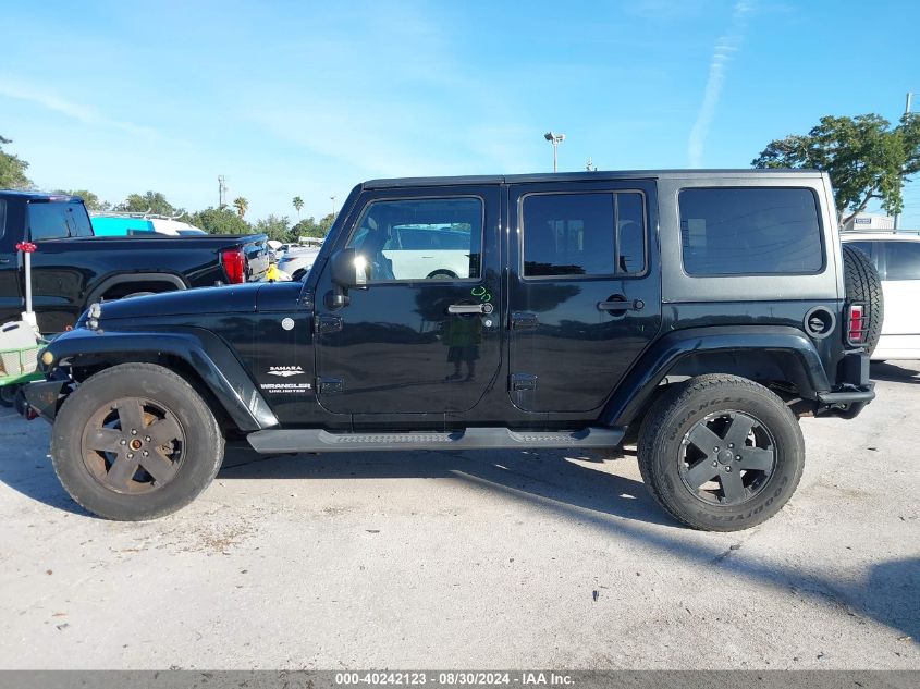 2011 Jeep Wrangler Unlimited Sahara VIN: 1J4BA5H10BL512594 Lot: 40242123