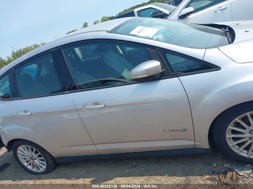 2013 Ford C-Max Hybrid Se VIN: 1FADP5AU0DL525369 Lot: 40242136