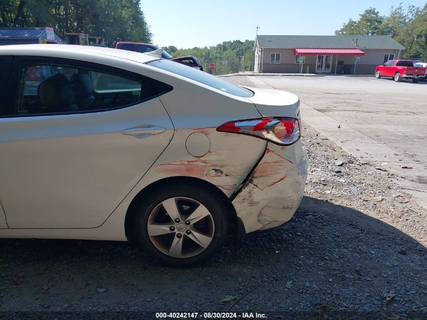 2013 Hyundai Elantra Gls VIN: 5NPDH4AEXDH275654 Lot: 40242147