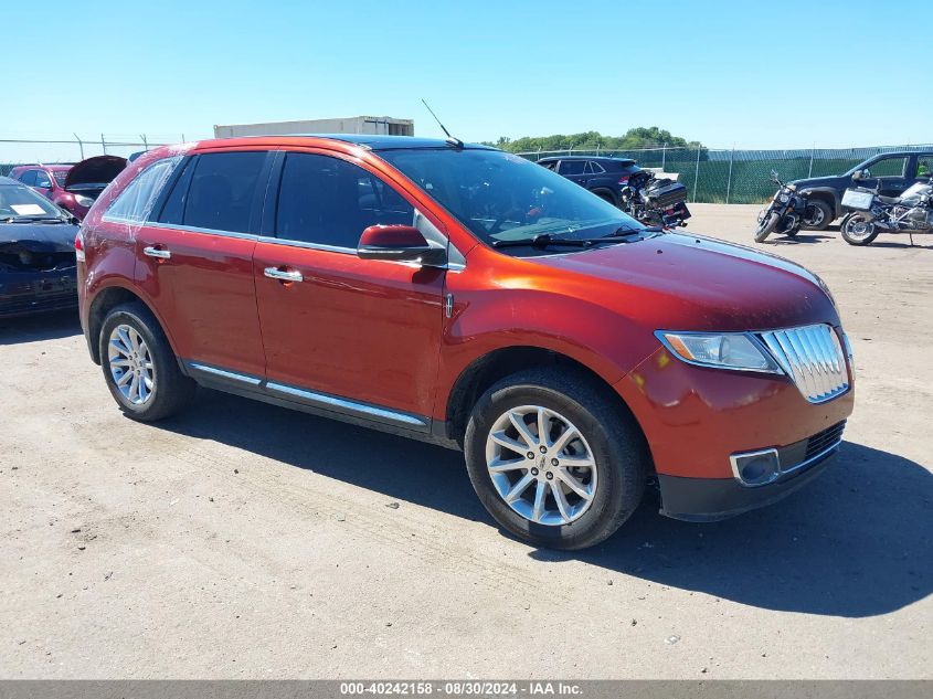 VIN 2LMDJ8JK8EBL01036 2014 LINCOLN MKX no.1