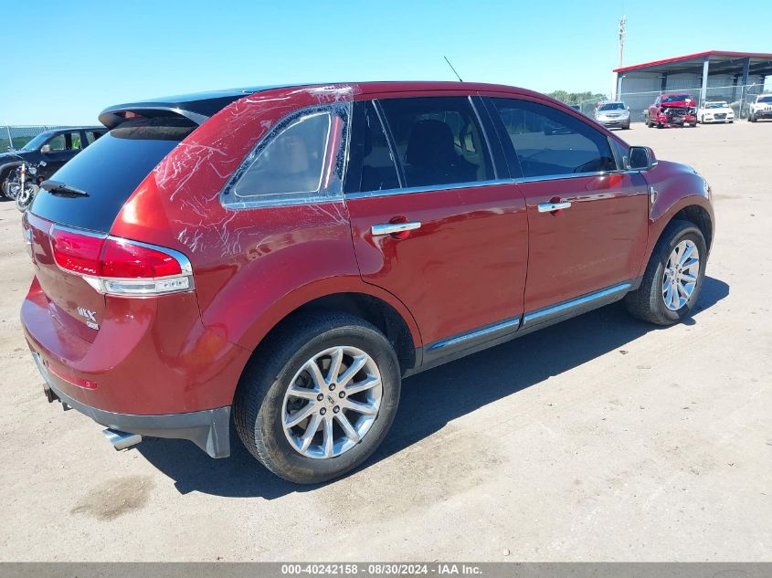 VIN 2LMDJ8JK8EBL01036 2014 LINCOLN MKX no.4