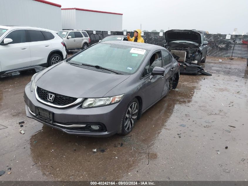 2015 Honda Civic Ex-L VIN: 2HGFB2F93FH526988 Lot: 40242164