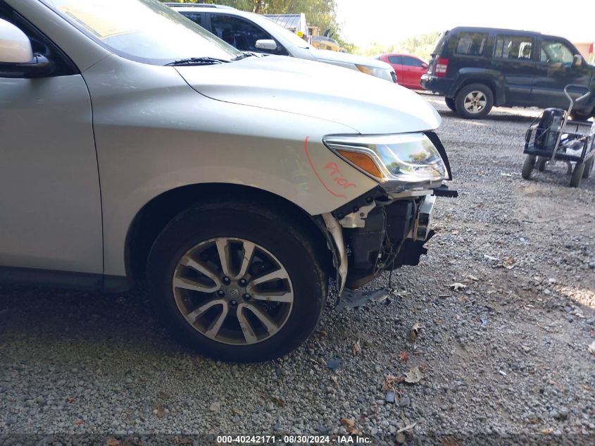 2016 Nissan Pathfinder Platinum/S/Sl/Sv VIN: 5N1AR2MM8GC609568 Lot: 40242171