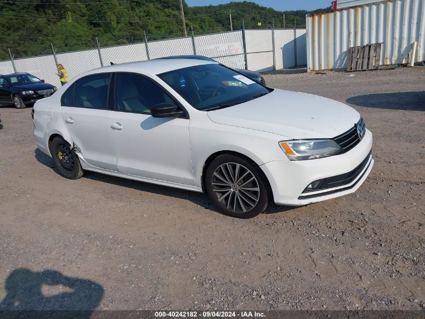 2016 Volkswagen Jetta Sport VIN: 3VWD17AJ1GM228429 Lot: 40242182