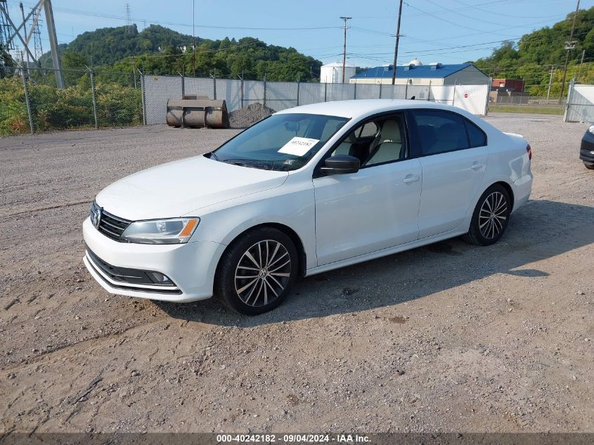 2016 Volkswagen Jetta Sport VIN: 3VWD17AJ1GM228429 Lot: 40242182