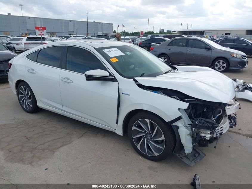 2020 Honda Insight Touring VIN: 19XZE4F99LE010415 Lot: 40242190