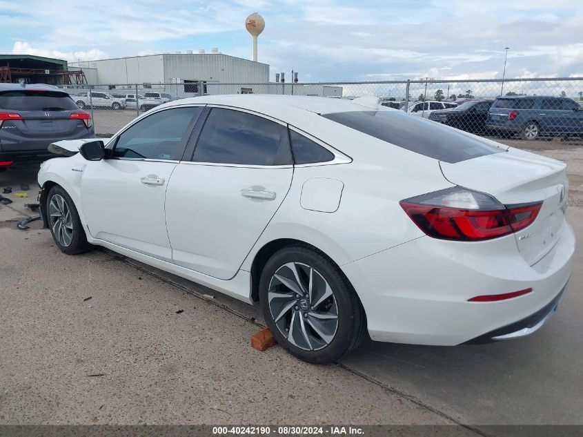 2020 Honda Insight Touring VIN: 19XZE4F99LE010415 Lot: 40242190