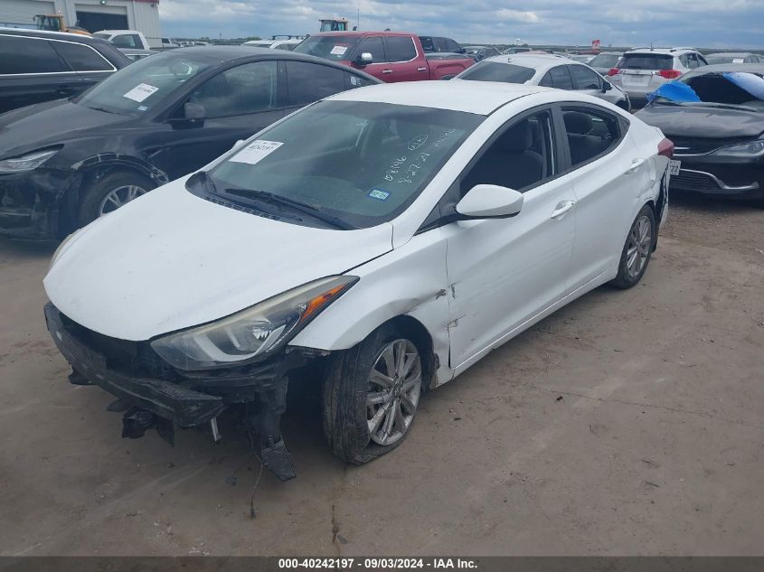 2015 Hyundai Elantra Se VIN: 5NPDH4AE8FH628914 Lot: 40242197