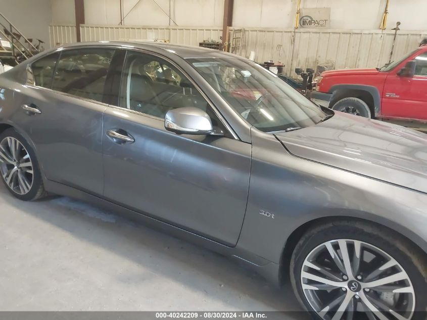 2019 Infiniti Q50 3.0T Sport VIN: JN1EV7AR1KM593413 Lot: 40242209