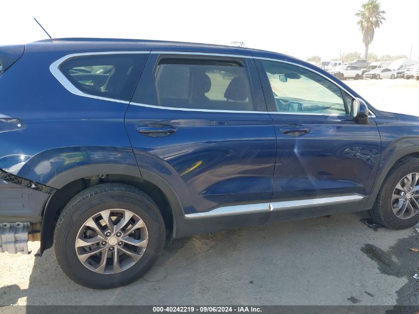 2019 Hyundai Santa Fe Se VIN: 5NMS2CAD5KH077097 Lot: 40242219