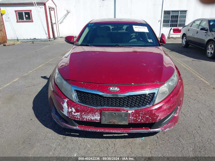 2013 Kia Optima Lx VIN: 5XXGM4A75DG185656 Lot: 40242236