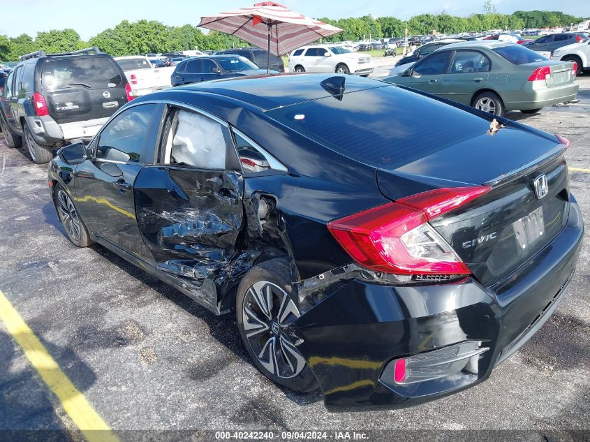 2018 Honda Civic Ex-T VIN: JHMFC1F34JX003449 Lot: 40242240