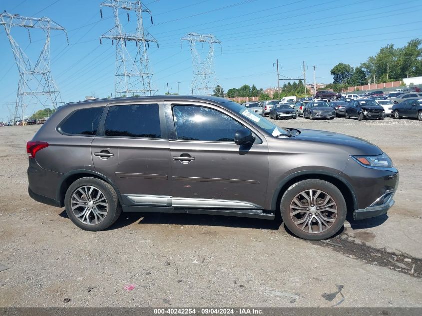 2017 Mitsubishi Outlander Es VIN: JA4AD2A33HZ035775 Lot: 40242254