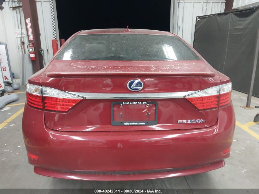 2014 Lexus Es 300H VIN: JTHBW1GG6E2065154 Lot: 40242311