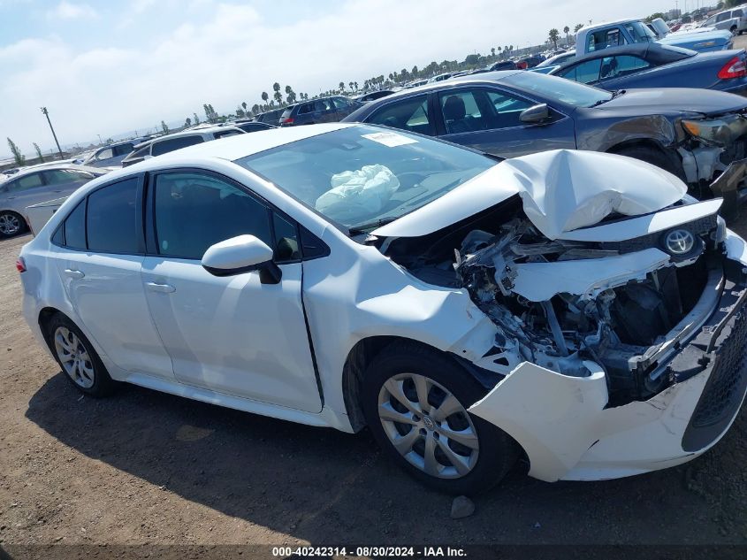 2020 Toyota Corolla Le VIN: JTDEPRAE3LJ096429 Lot: 40242314