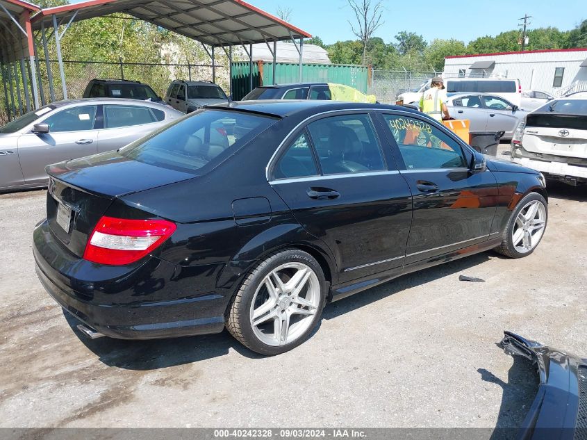 2010 Mercedes-Benz C 300 Luxury/Sport VIN: WDDGF5EB3AR088517 Lot: 40242328