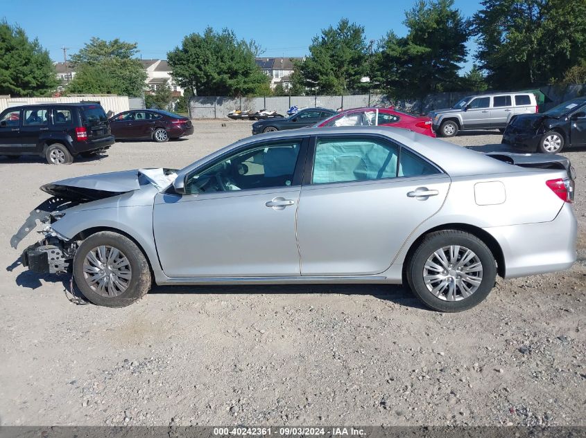 2014 Toyota Camry Le VIN: 4T4BF1FK4ER382167 Lot: 40242361