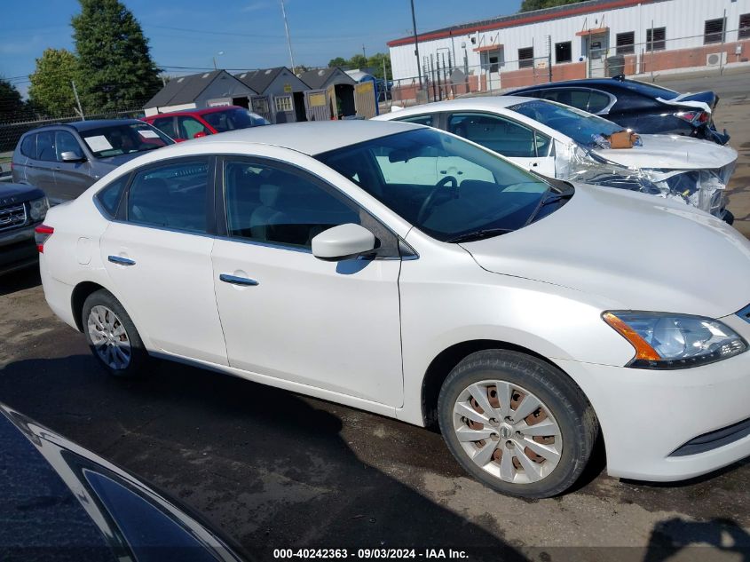 2014 Nissan Sentra Sv VIN: 3N1AB7AP6EL690739 Lot: 40242363