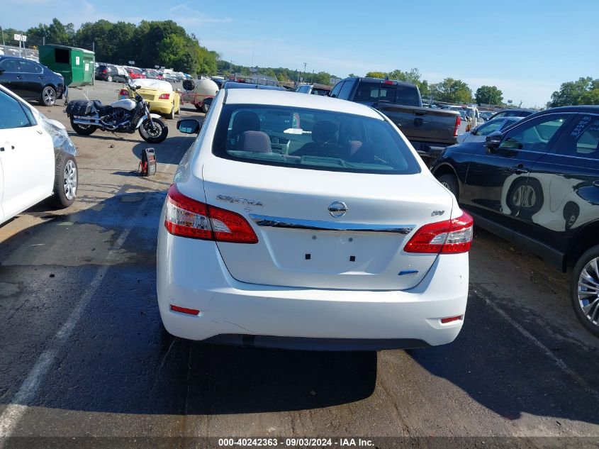 2014 Nissan Sentra Sv VIN: 3N1AB7AP6EL690739 Lot: 40242363