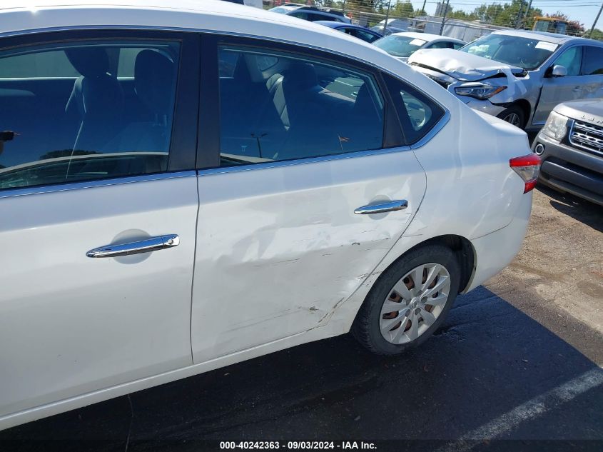 2014 Nissan Sentra Sv VIN: 3N1AB7AP6EL690739 Lot: 40242363