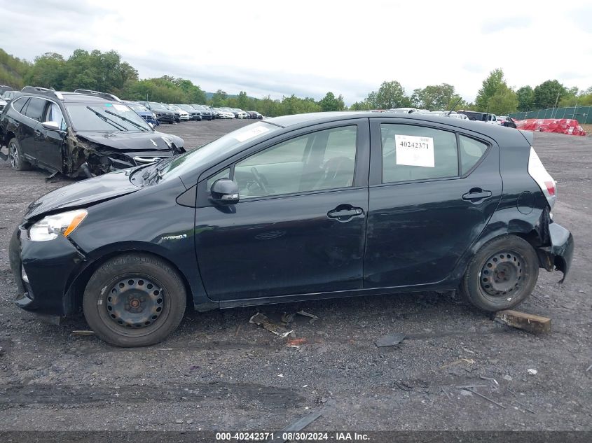 JTDKDTB35D1543396 2013 Toyota Prius C Two