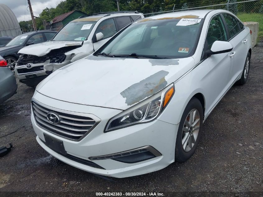 2015 Hyundai Sonata Se VIN: 5NPE24AF3FH132921 Lot: 40242383