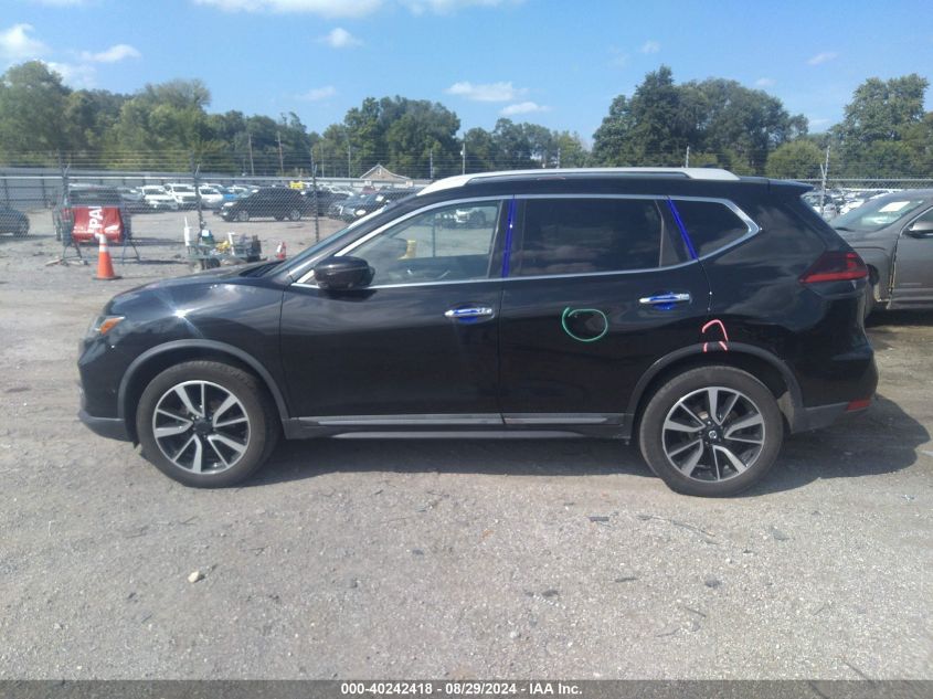 2019 Nissan Rogue Sl VIN: 5N1AT2MV5KC764534 Lot: 40242418