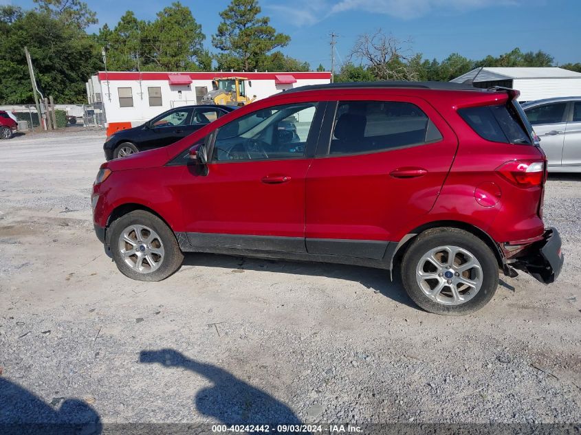 2018 Ford Ecosport Se VIN: MAJ6P1UL8JC249832 Lot: 40242442