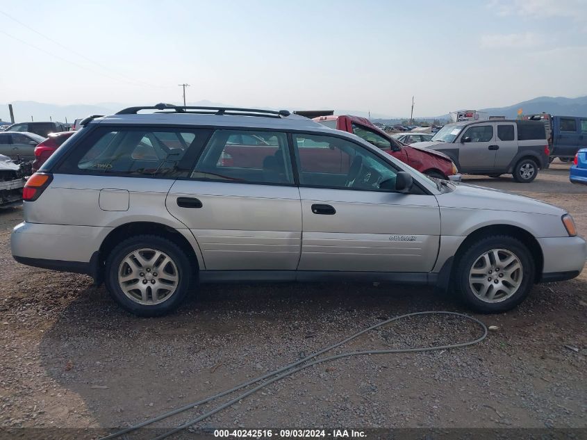 2004 Subaru Outback VIN: 4S3BH675447640764 Lot: 40242516