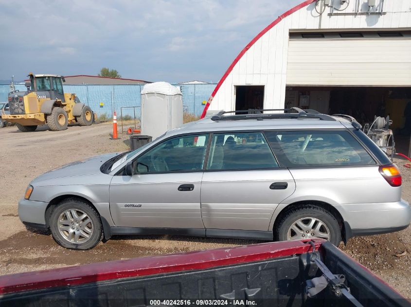 2004 Subaru Outback VIN: 4S3BH675447640764 Lot: 40242516