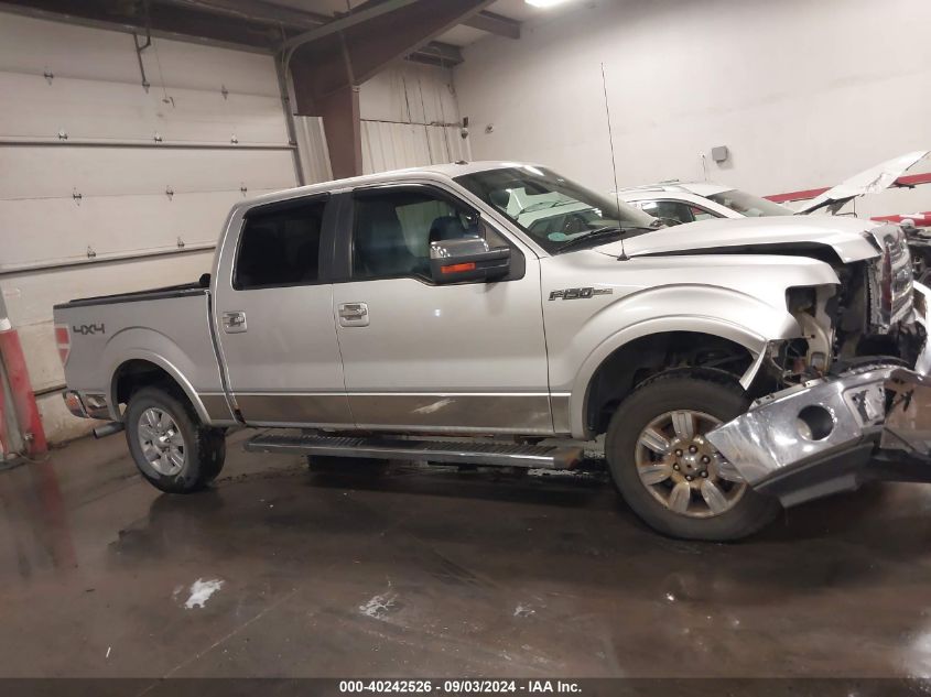 2011 Ford F-150 Lariat VIN: 1FTFW1EF9BFA50360 Lot: 40242526