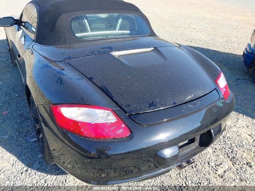 2008 Porsche Boxster VIN: WP0CA29818U710995 Lot: 40242541