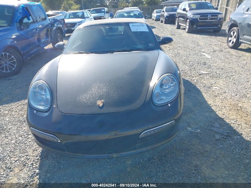 2008 Porsche Boxster VIN: WP0CA29818U710995 Lot: 40242541