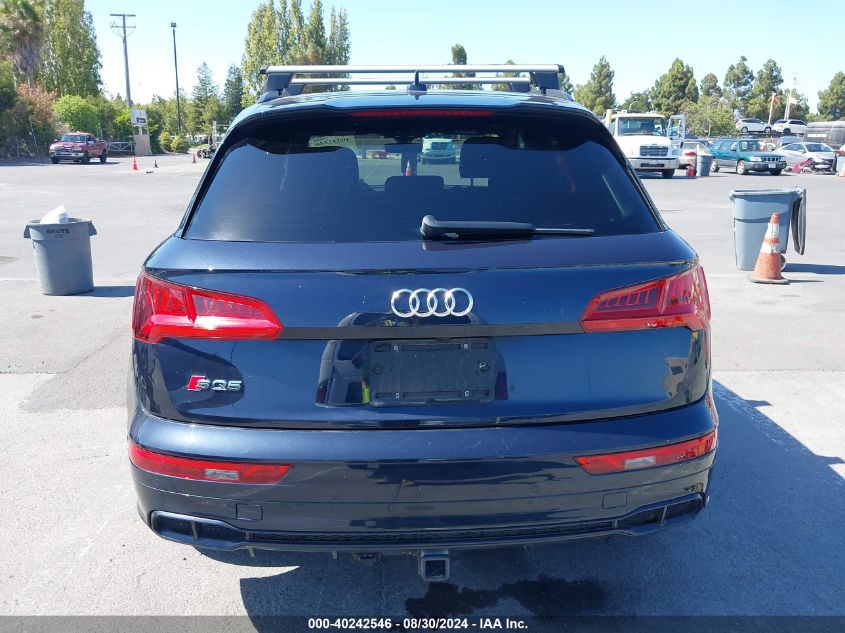 2019 Audi Sq5 3.0T Premium VIN: WA1B4AFY1K2081561 Lot: 40242546