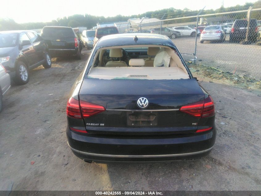 1VWGT7A36HC040372 2017 Volkswagen Passat Se