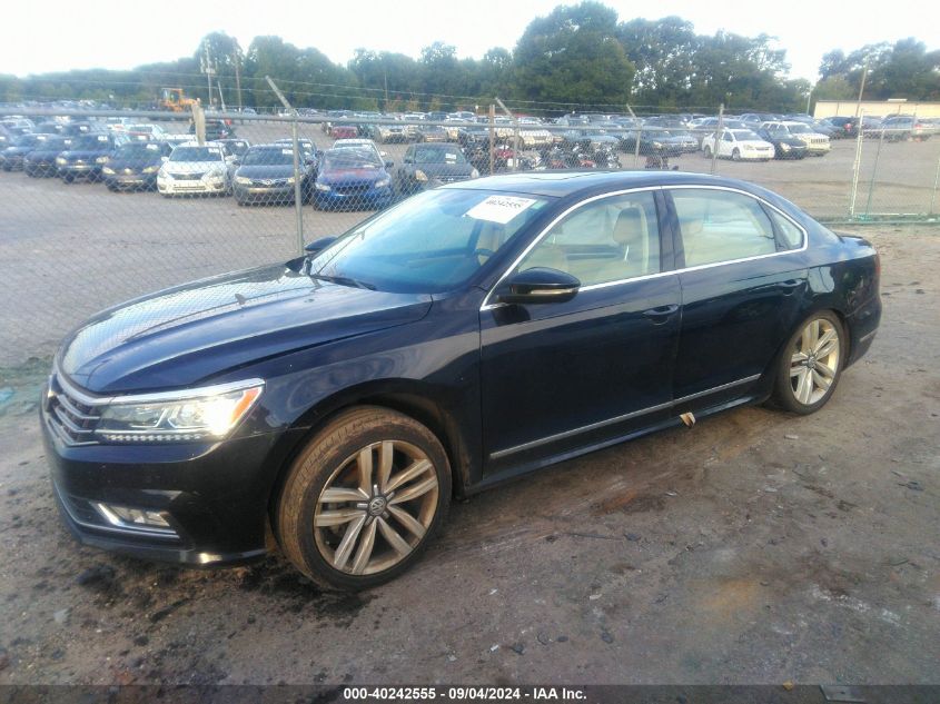 1VWGT7A36HC040372 2017 VOLKSWAGEN PASSAT - Image 2