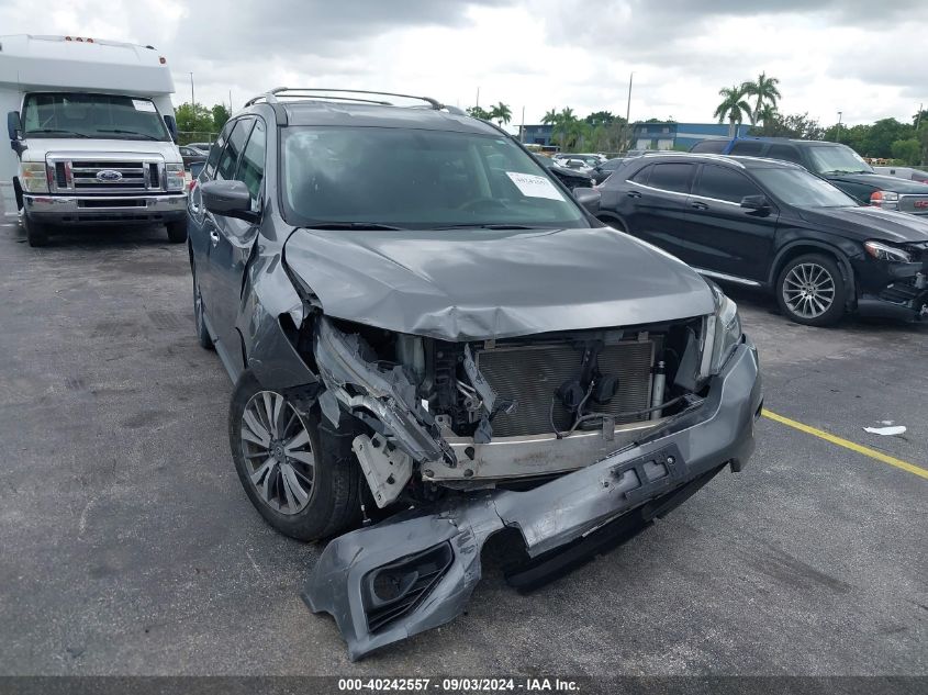 2019 Nissan Pathfinder Sv VIN: 5N1DR2MMXKC637555 Lot: 40242557