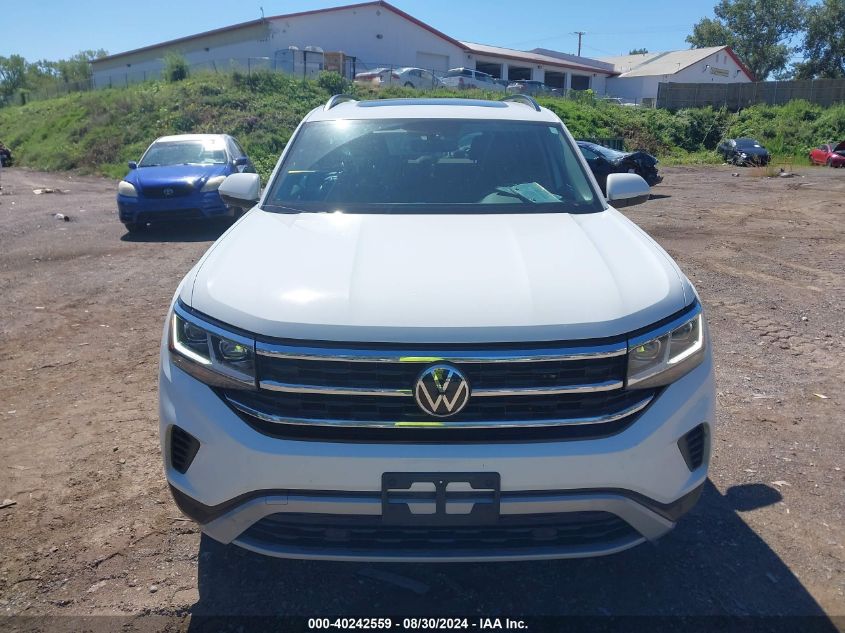 2022 Volkswagen Atlas 3.6L V6 Se W/Technology VIN: 1V2KR2CA8NC555409 Lot: 40242559