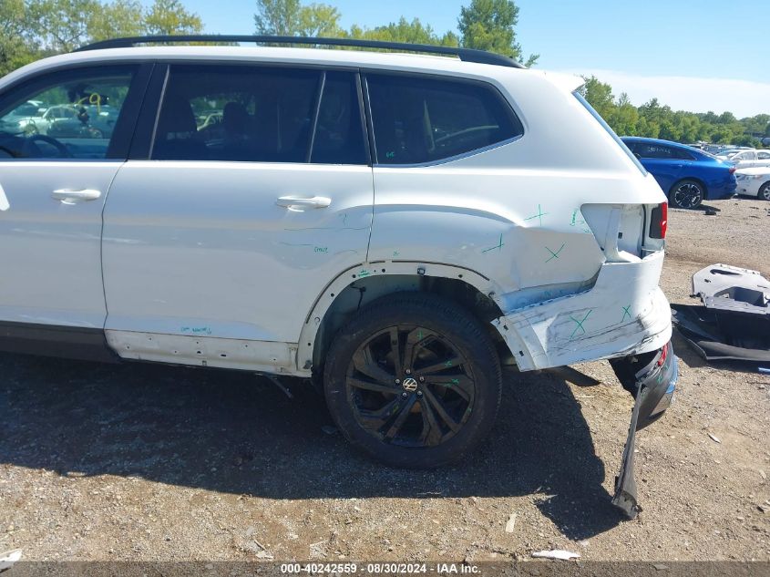 2022 Volkswagen Atlas 3.6L V6 Se W/Technology VIN: 1V2KR2CA8NC555409 Lot: 40242559