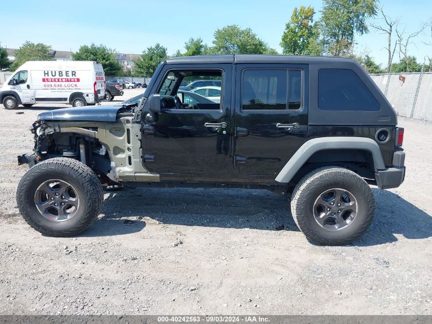 2015 Jeep Wrangler Unlimited Sport VIN: 1C4BJWDG5FL766166 Lot: 40242563