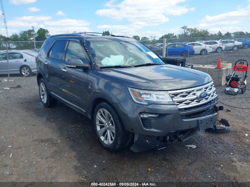 1FM5K8F83JGC64989 2018 FORD EXPLORER - Image 1