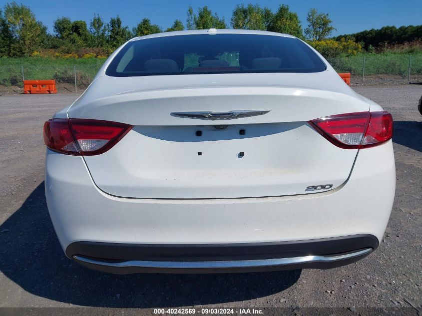 2015 Chrysler 200 Limited VIN: 1C3CCCAB8FN537866 Lot: 40242569