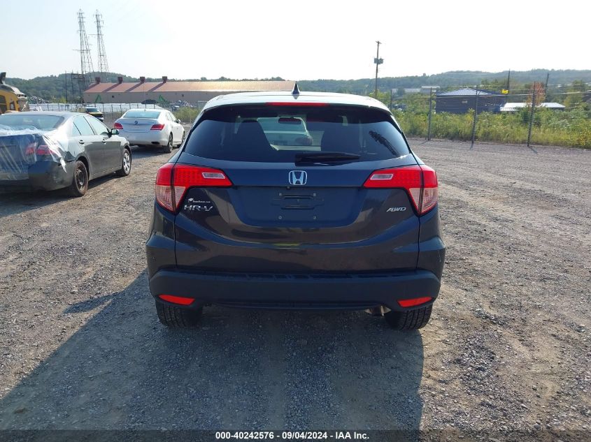 2018 Honda Hr-V Ex VIN: 3CZRU6H54JG720309 Lot: 40242576