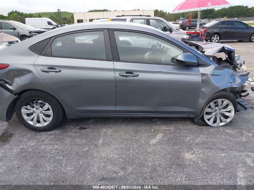 2018 Hyundai Accent Se VIN: 3KPC24A31JE019009 Lot: 40242577