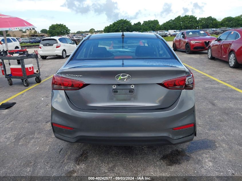 2018 Hyundai Accent Se VIN: 3KPC24A31JE019009 Lot: 40242577